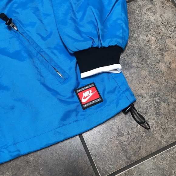 VTG 90’s Nike Team Full Zip Jacket Size Medium - Picture 3 of 4